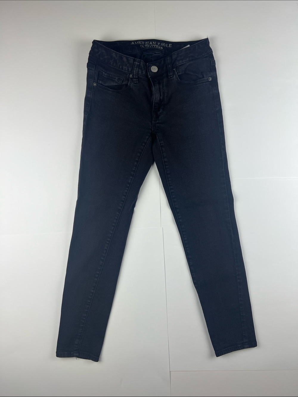 Black American Eagle Outfitters Skinny Jeans for Women